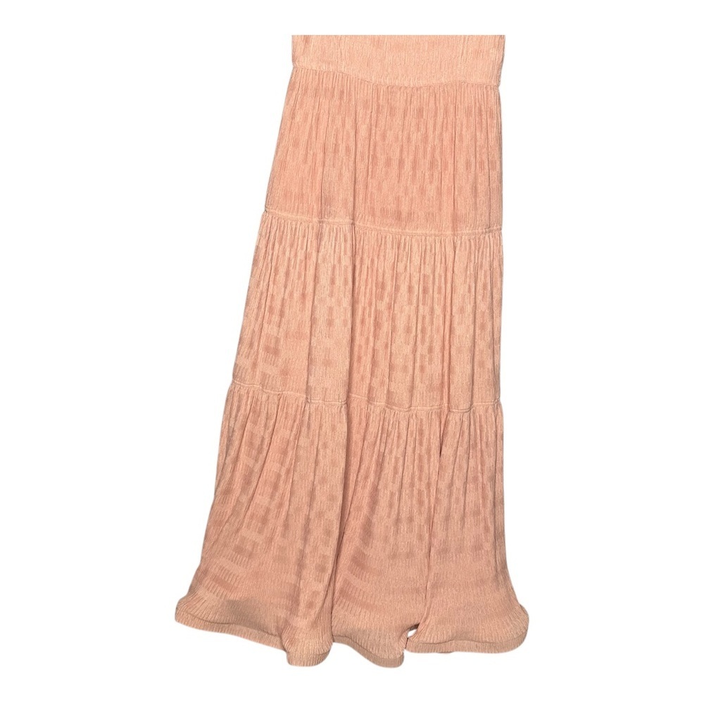 Jonathan Simkhai Celeste Maxi Dress in Porcelain Pink Sz: 6 - Picture 6 of 13